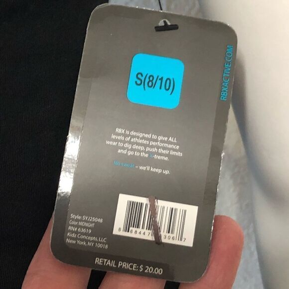 RBX Active “Jump Pro” Basketball Shirt Size Small 8/10 Youth - Picture 9 of 12